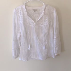 Lucky Brand White Blouse